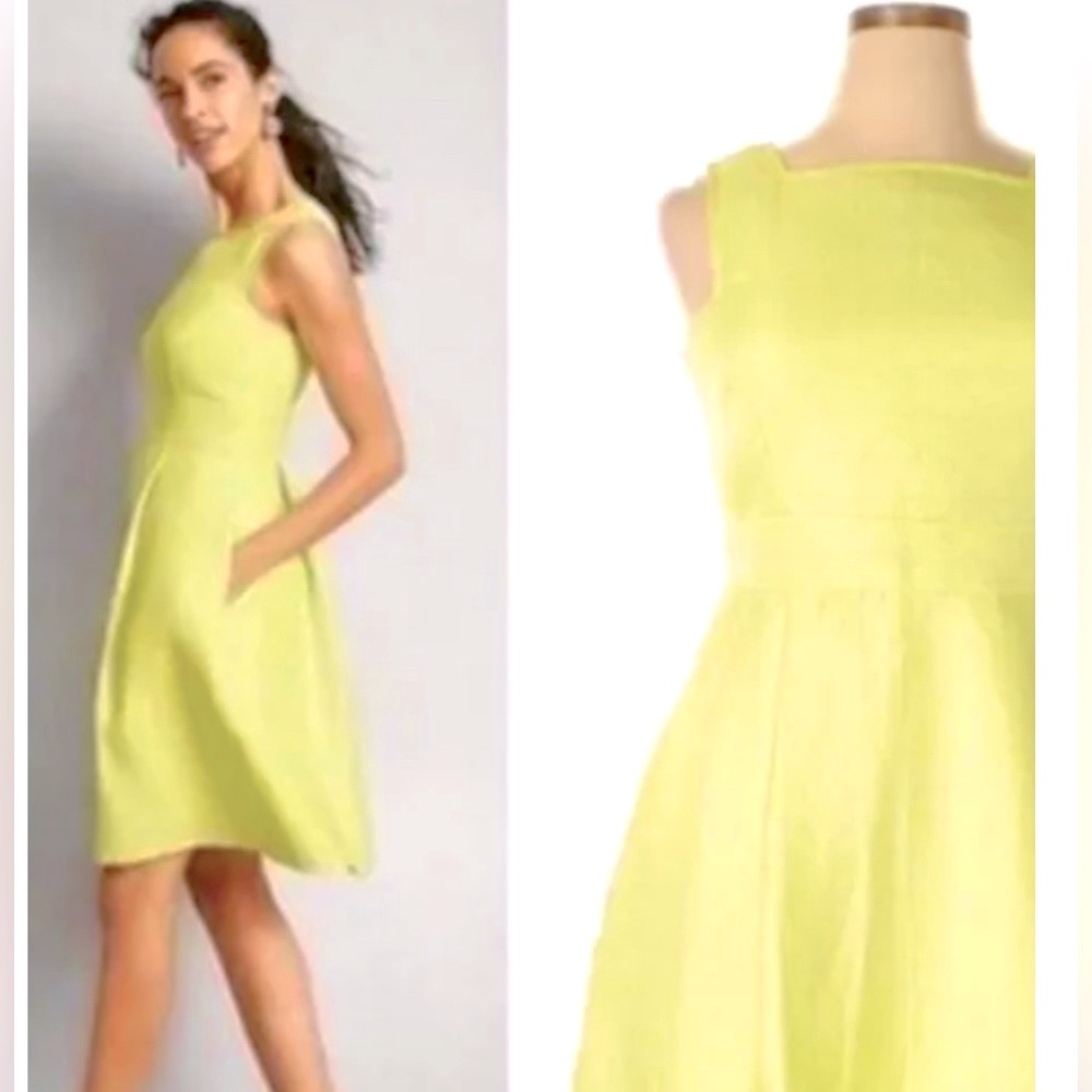 MIXT by HEIDI WEISEL Women dress 4 Honey Drew Fit & Flare Zipper Sleeveless Line